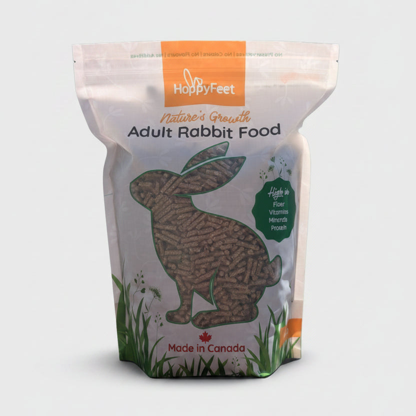 Crunchy, Tasty, Natural Adult Rabbit Food