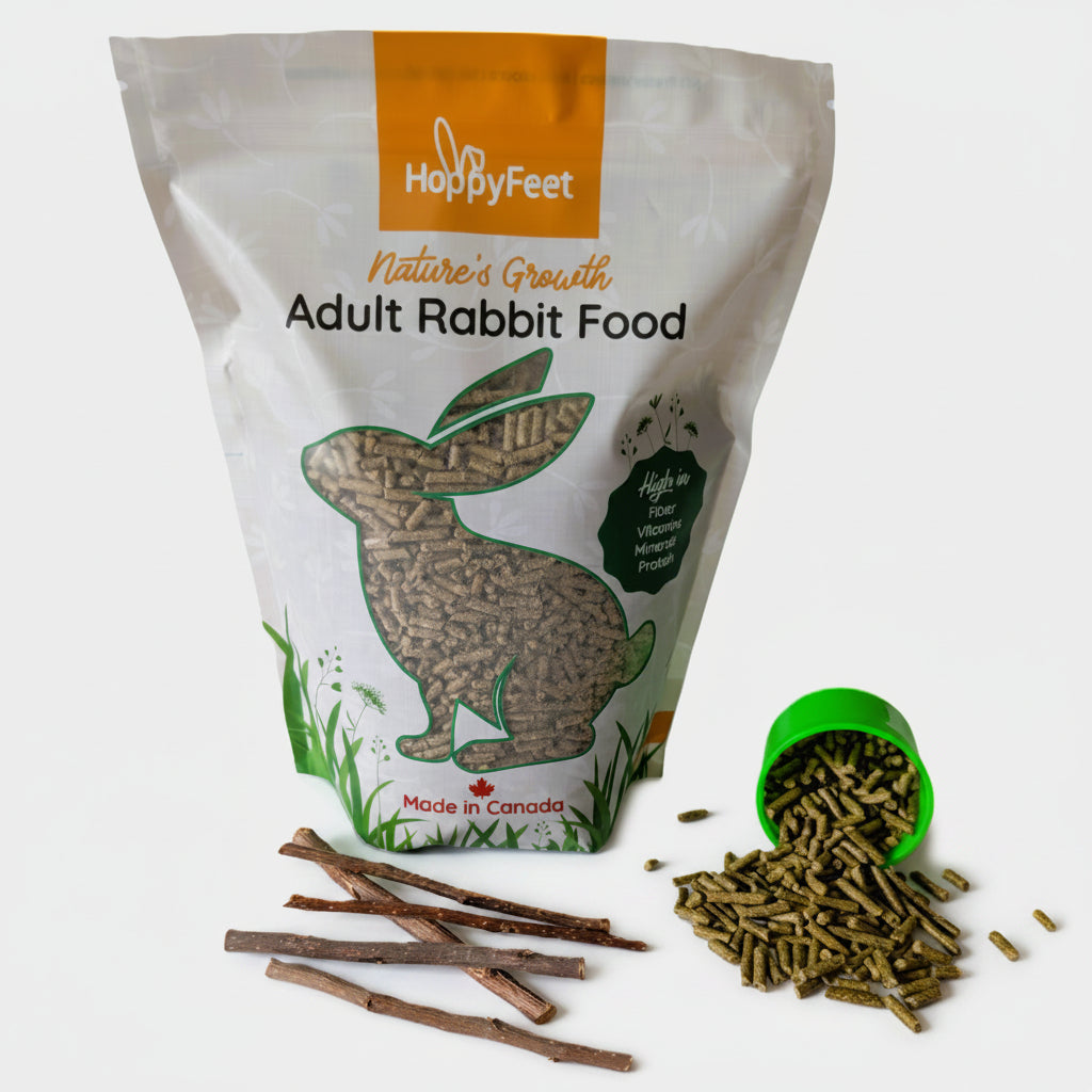 Crunchy, Tasty, Natural Adult Rabbit Food